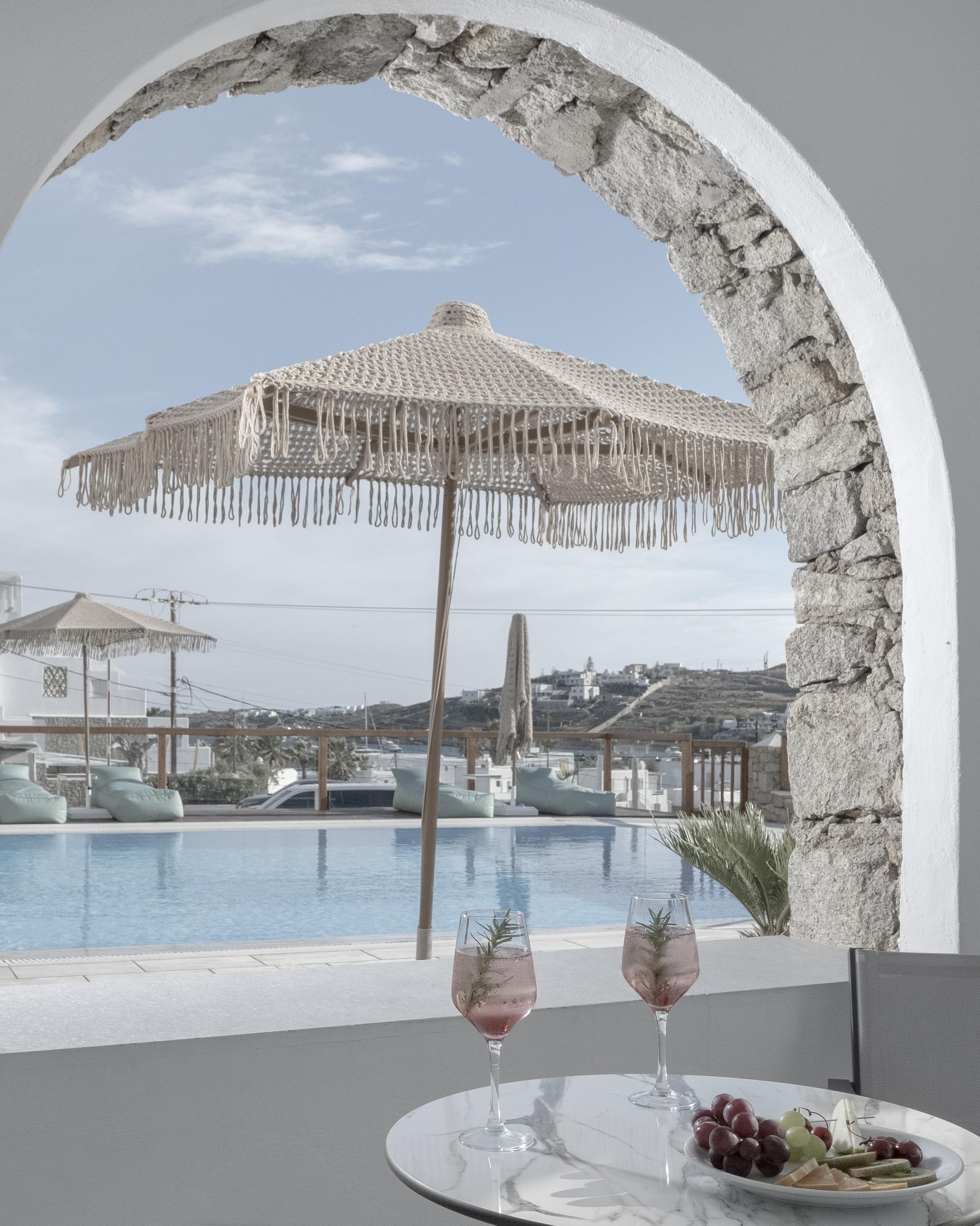 Mykonos Essence Adults Only Otel Ornos  Dış mekan fotoğraf