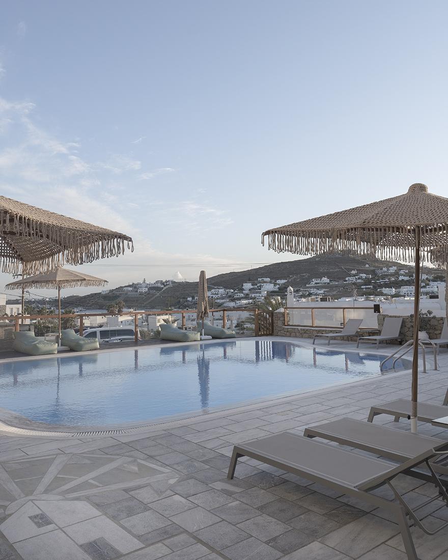 Mykonos Essence Adults Only Otel Ornos  Dış mekan fotoğraf