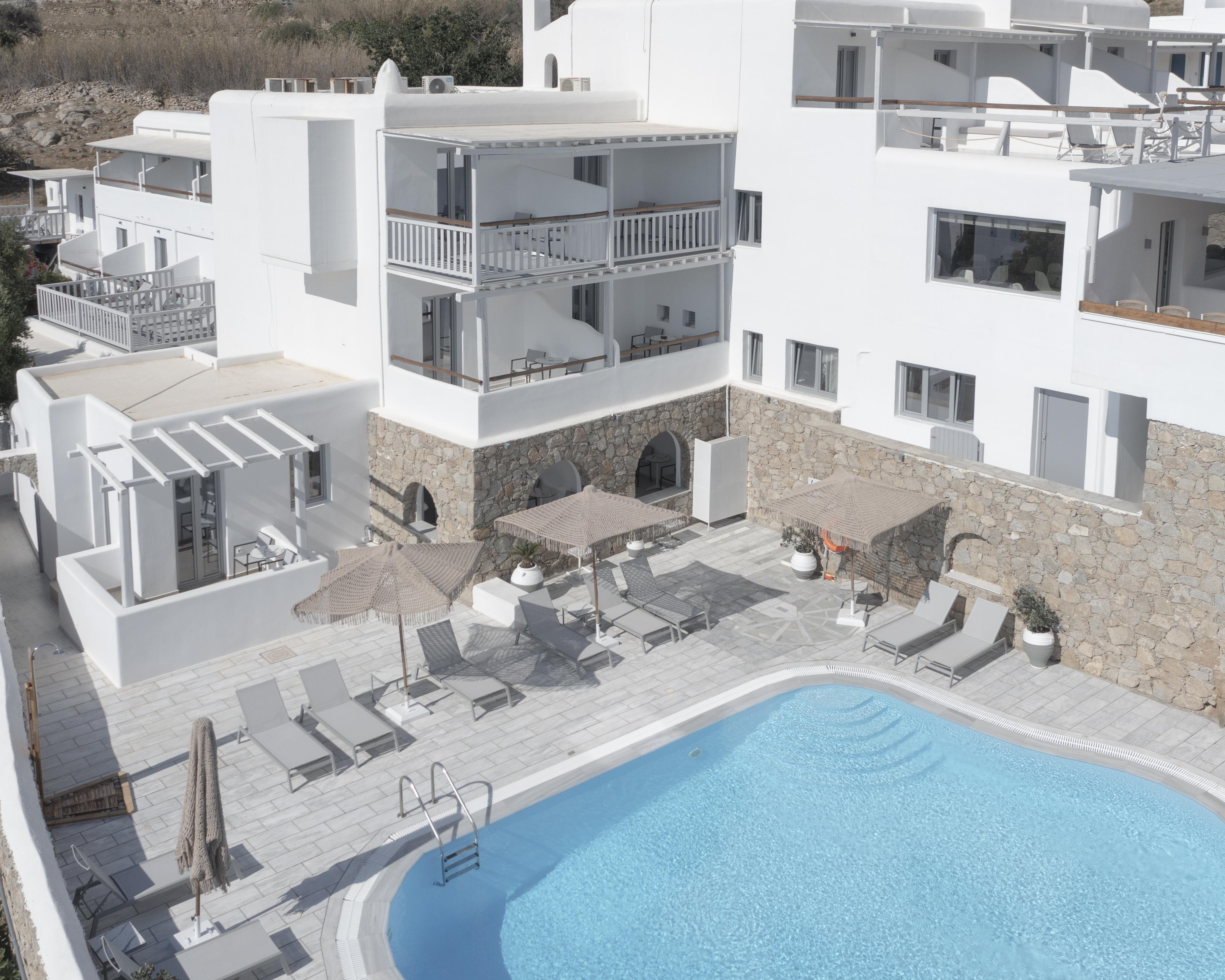 Mykonos Essence Adults Only Otel Ornos  Dış mekan fotoğraf