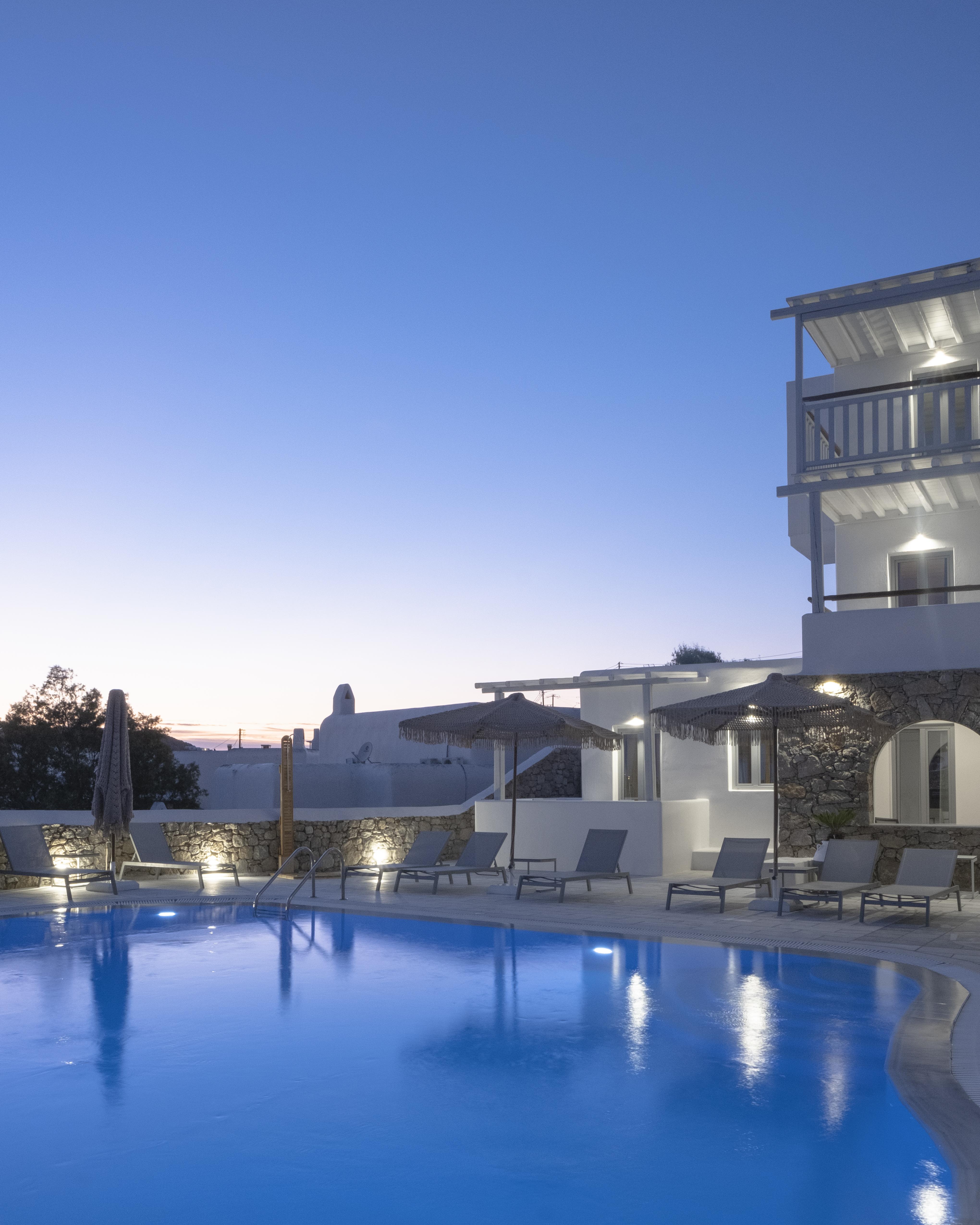 Mykonos Essence Adults Only Otel Ornos  Dış mekan fotoğraf