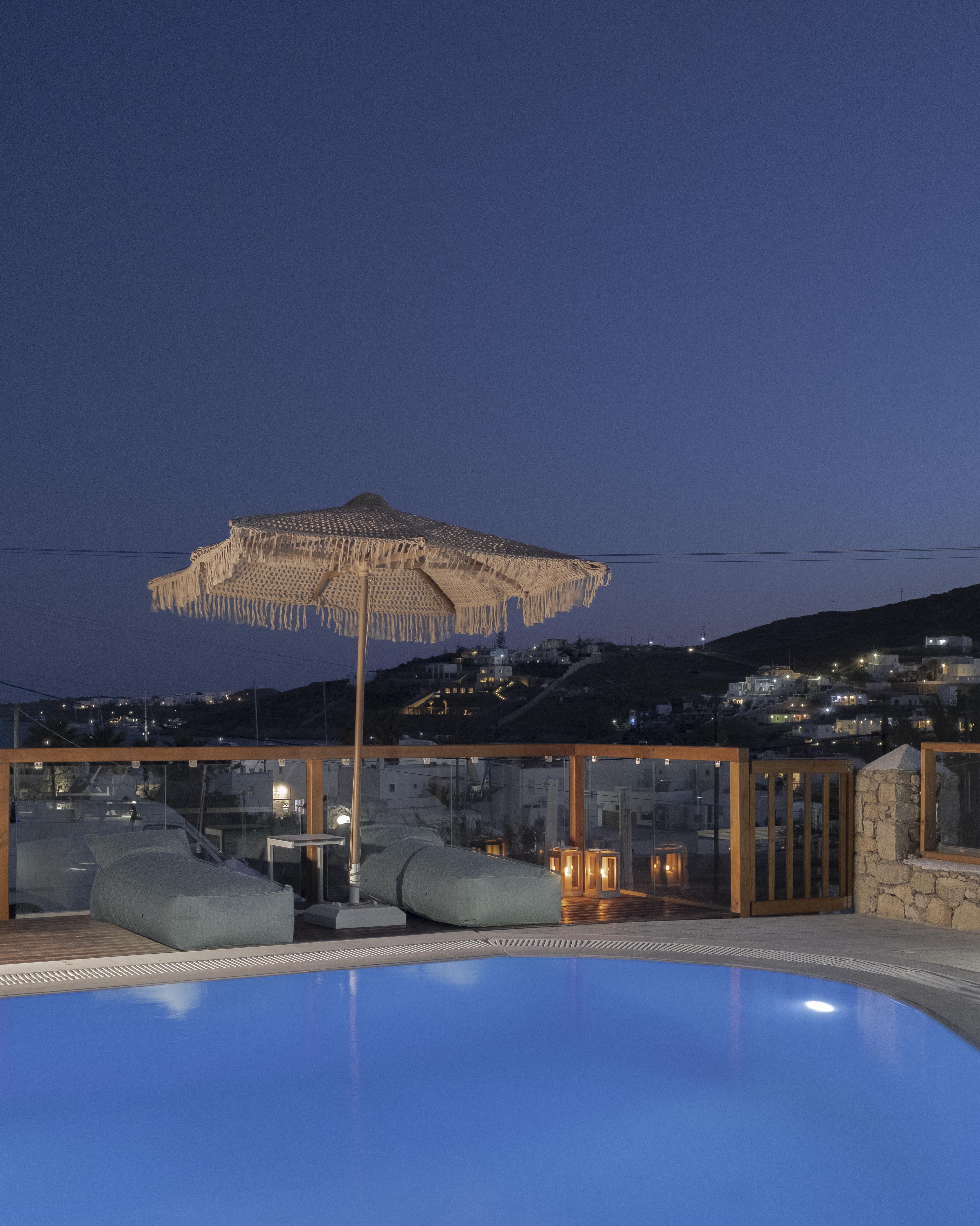 Mykonos Essence Adults Only Otel Ornos  Dış mekan fotoğraf